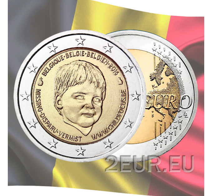 Belgium 2 euro UNC 2016 - Child Focus