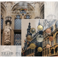 Belgium euro komplekt BU 2005 – Grand Place Brüsselis