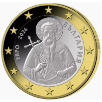 BULGARIA 1 euro UNC 2026