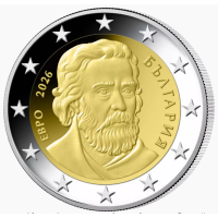 BULGARIA 2 euro UNC 2026