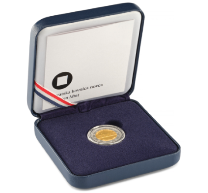 Croatia 2 euro PROOF 2024 - Varazdin old town