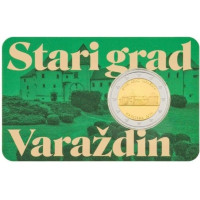 Horvaatia 2 euro BU 2024 - Varazdini vanalinn