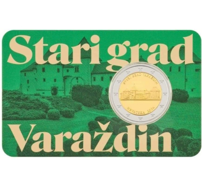 Croatia 2 euro BU 2024 - Varazdin old town