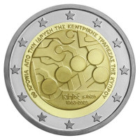 Küpros 2 eurot UNC 2023 – Küprose keskpanga 60. aastapäev