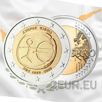 Küpros 2 eurot UNC 2009 – EMU