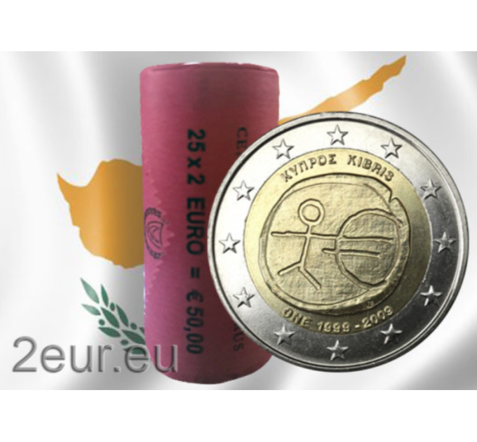 CYPRUS 2 EURO ROLL 2009 - EMU