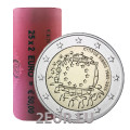 CYPRUS 2 EURO ROLL 2015 - 30th Anniversary of the EU Flag