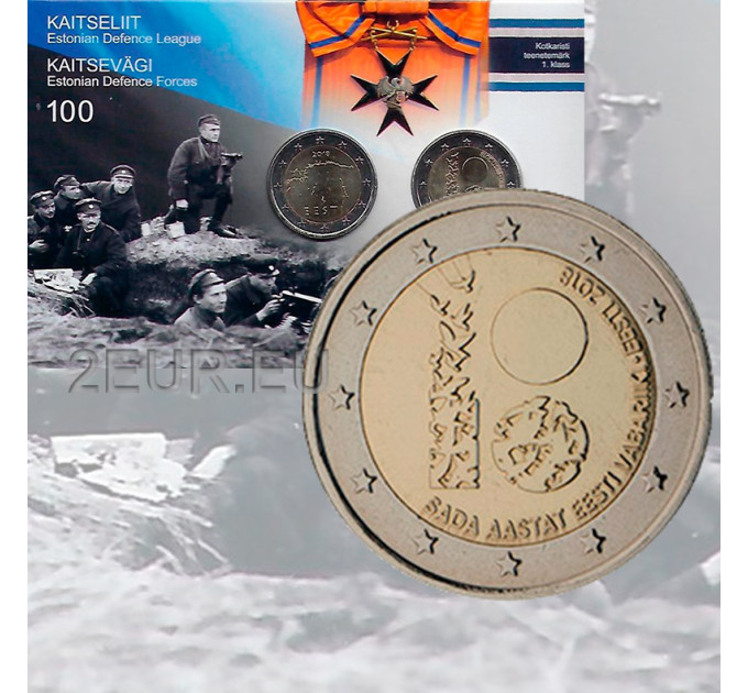 Estonia 2 euro BU 2018 - War of Independence 1918-1920