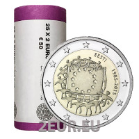 EESTI 2 EURO TROPS 2015 - ELi lipu 30. aastapäev