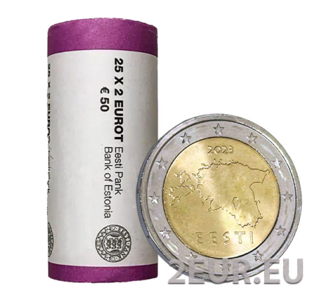 ESTONIA 2 EURO ROLL 2023