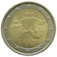Eesti 2 eurot UNC 2023