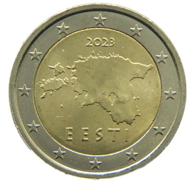 Estonia 2 euro UNC 2023