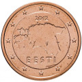 Estonia 2 Cent UNC 2012