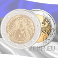 Estonia 2 euro UNC 2022 - Ukraine and freedom