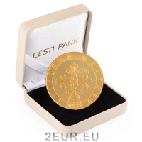 Eesti 25-eurone kuldmünt Proof 2023 - Liivimaa maapäev