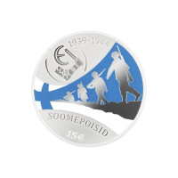  Eesti 15 eurot hõbemünt Proof 2025 - Soomepoisid