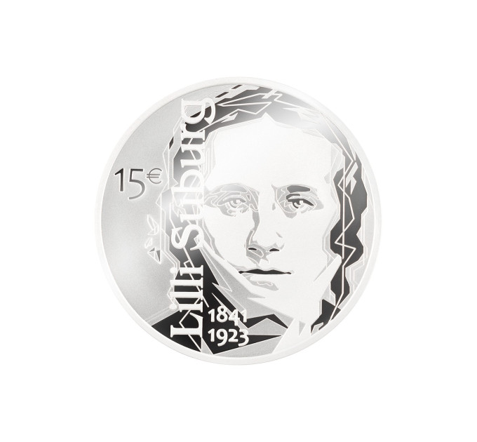 Estonia 15 euro silver coin Proof 2025 - Lilli Suburg