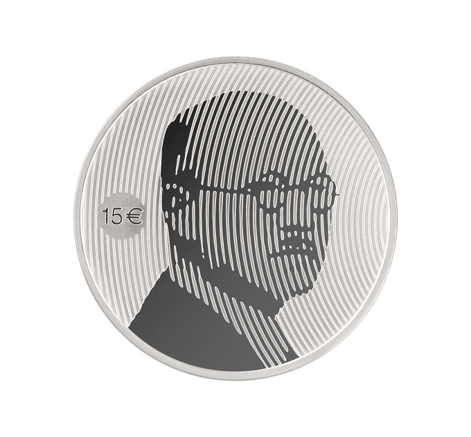 Estonia 15 euro silver coin Proof 2025 - Otto Strandman