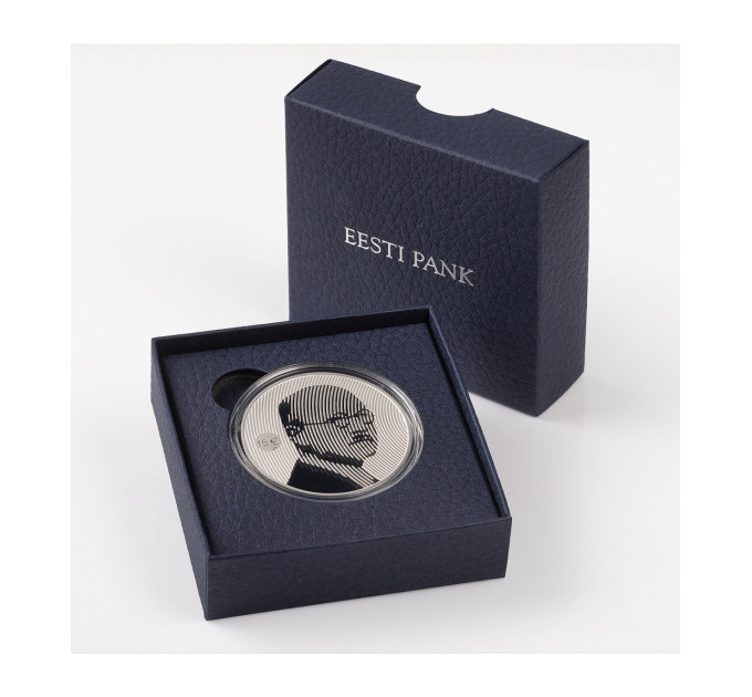 Estonia 15 euro silver coin Proof 2025 - Otto Strandman