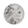 Estonia 15 euro silver coin Proof 2026 - XXV Olympic Winter Games in Cortina, Milan