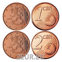 Soome 1,2 Cent UNC 2000