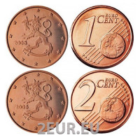 Soome 1,2 Cent UNC 2005