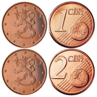 Soome 1,2 Cent UNC 2013