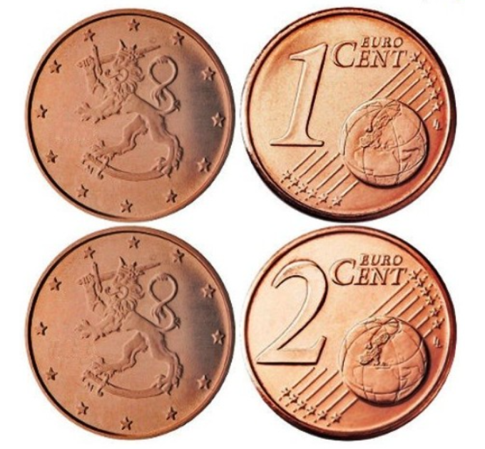 Finland 1,2 Cent UNC 2013