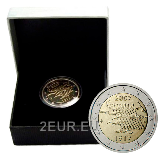 Finland 2 euro proof 2007 - 90 Years Independence