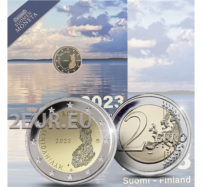 Finland 2 euro proof 2023 - Social and health service