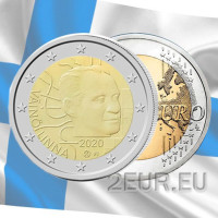 Soome 2 eurot UNC 2020 – Väinö Linna 100. sünniaastapäev