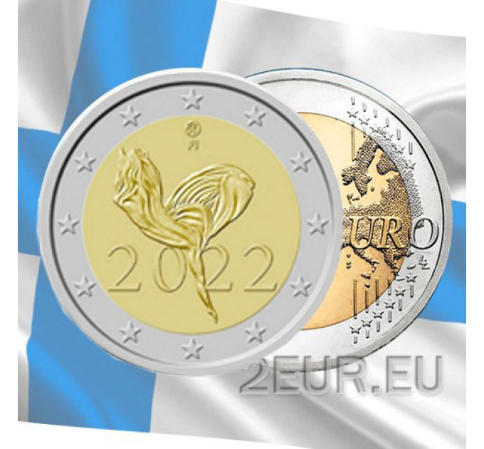 Finland 2 euro UNC 2022 - Finnish National Ballet 100 years