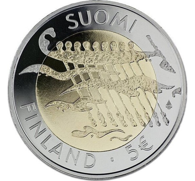 Finland 5 euro UNC 2007 - 90 years Independence