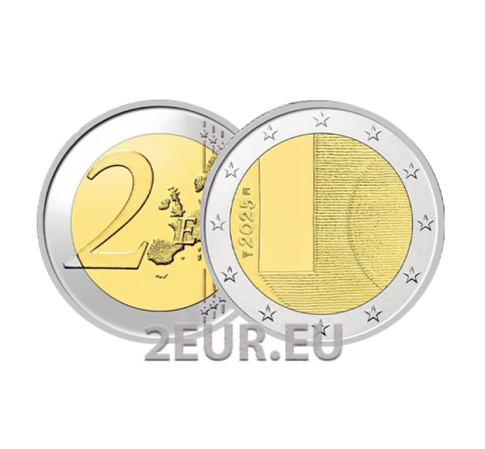 Finland 2 euro UNC 2025 - State Visits of Finland – Diplomacy and Foreign Policy