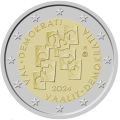 Finland 2 euro UNC 2024 - Elections and democracy