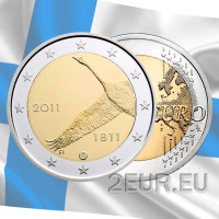 Soome 2 eurot UNC 2011 - 200 Years National Bank