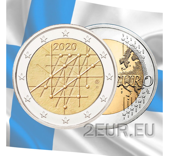 Finland 2 euro UNC 2020 - 100 Years University of Turku