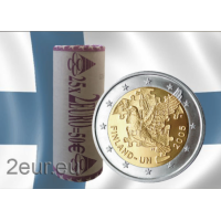 Soome 2 EURO RULL 2005 - 60 aastat ÜRO UNO