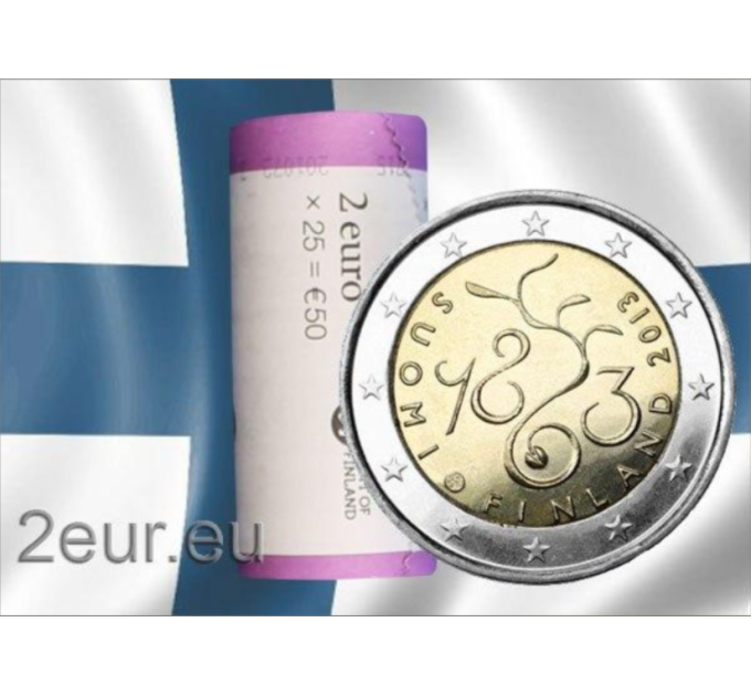 Finland 2 EURO ROLL 2013 - 150th Anniversary of Parliament of 1863