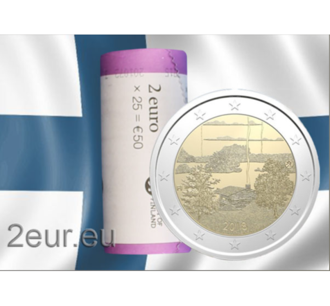 Finland 2 EURO ROLL 2018 - Finnish Sauna Culture