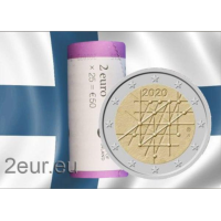 Soome 2 EURO RULL 2020 - 100 aastat Turu ülikool