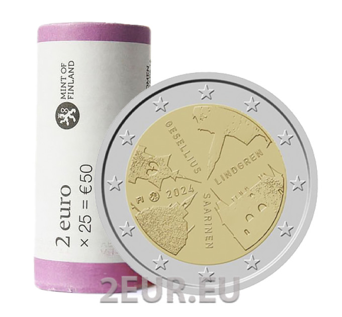 Finland 2 EURO ROLL 2024 - Finnish architecture
