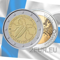 Soome 2 eurot UNC 2023 - La primera Ley de Conservación de la Naturaleza de Finlandia