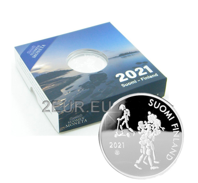Finland 20 euro silver PROOF 2021 - 100 Years of the Introduction of Compulsory Education Act
