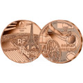 France 1/4 euro UNC 2023 - Paris 2024 Olympic Games - Sports Wheelchair Basket