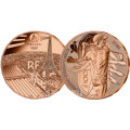 France 1/4 euro UNC 2023 - Paris 2024 Olympic Games - Golf