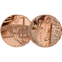  Prantsusmaa 1/4 euro UNC 2023 – 2024. aasta Pariisi olümpiamängud – Golf