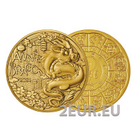  Prantsusmaa 1/4 euro UNC 2024 – Hiina kalender – Draakoni aasta