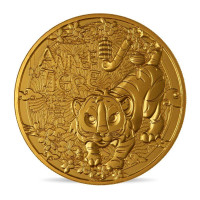 France 1/4 euro UNC 2022 - Chinese Calendar - Year of the Tiger