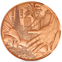  Prantsusmaa 1/4 euro UNC 2024 – Olümpiamängud Pariisis 1924 - Üleandmine Pariis-Los Angeles
